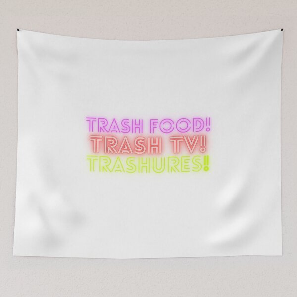 Item preview, trash food, trash tv, trashures! designed and sold by FedoraDesign.