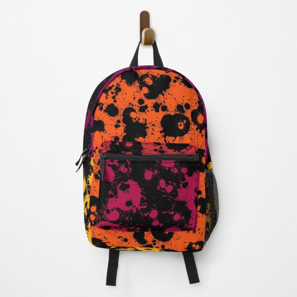 Item preview, Backpack Abstract Modern City Sunset Colors Premium Design Art 3D Look Splashes of paint designed and sold by Shirtilike.