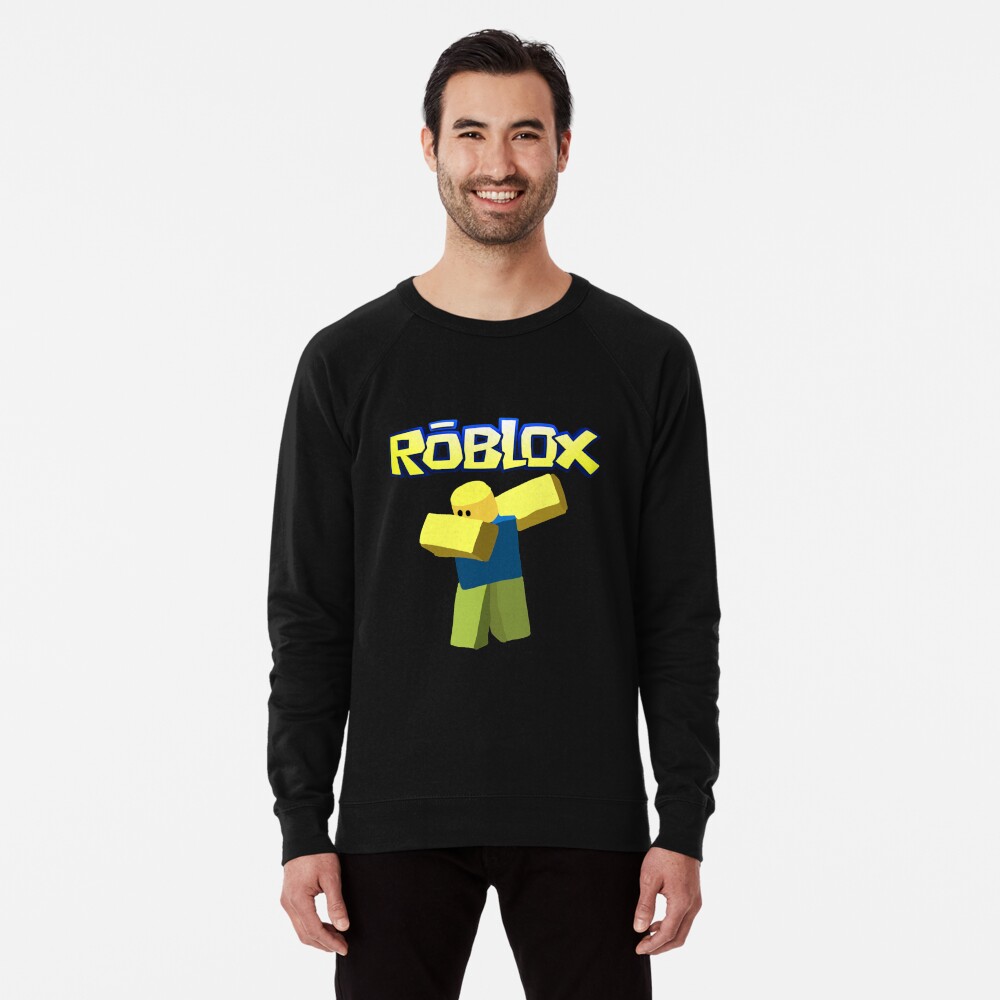 Roblox Dab Roblox Dabbing Roblox Tshirt Roblox T Shirt Top Gamer Youtuber Childrens Top Gift Present Classic T Shirt Lightweight Sweatshirt By Youcefbenz Redbubble - math shirt roblox