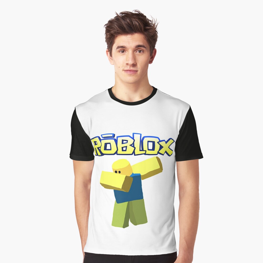 Roblox Dab Roblox Dabbing Roblox Tshirt Roblox T Shirt Top Gamer Youtuber Childrens Top Gift Present Classic T Shirt Active T Shirt By Youcefbenz Redbubble - black roblox t shirt obey