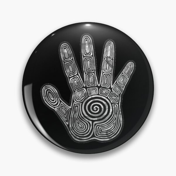 Item preview, Spiral Hand Print - Black and White designed and sold by Olooriel.