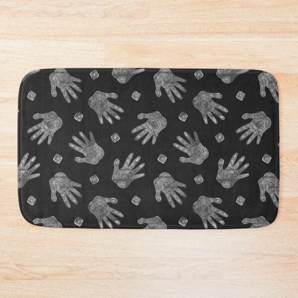 Item preview, Spiral Hand Print - Black and White designed and sold by Olooriel.