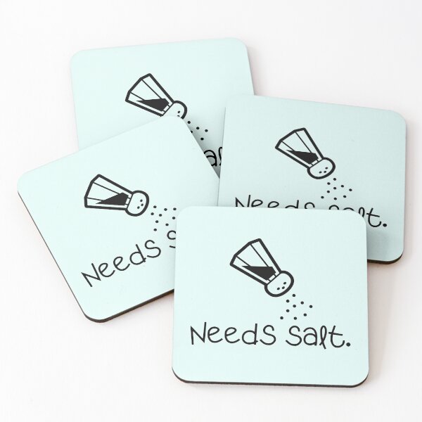 Item preview, Needs salt - Funny Cooking Chef Design designed and sold by K-icon.
