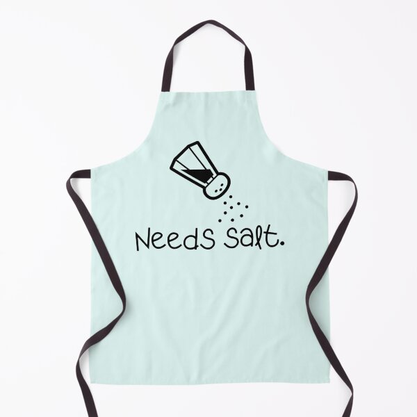 Item preview, Needs salt - Funny Cooking Chef Design designed and sold by K-icon.
