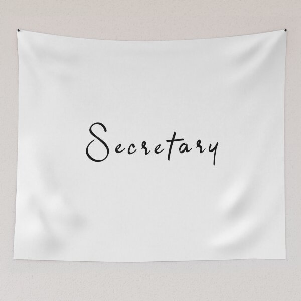 Item preview, Secretary. Written in cursive Black - Customizable   designed and sold by Joe-s.