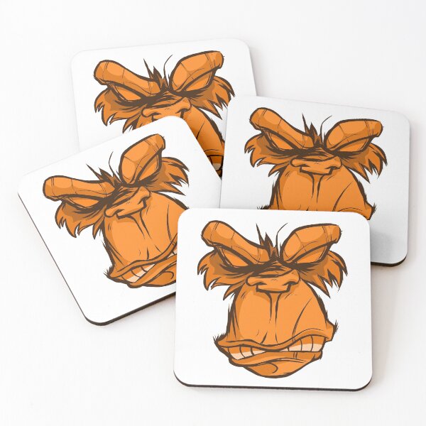 Item preview, Angry orange monkey designed and sold by Jannisdesign.