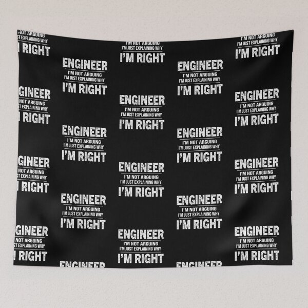 Item preview, Engineer I'm Not Arguing engineering graduate designed and sold by zedesignn.