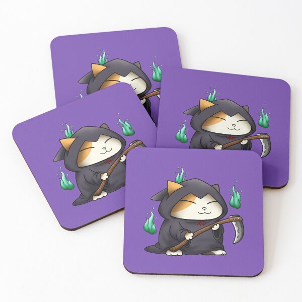 Item preview, Halloween Cat Grim Reaper Kitty designed and sold by Takeda-art.