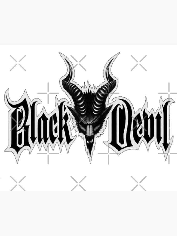 "Black devil tattoo" Art Print for Sale by Mouraf Redbubble