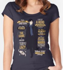 #Not Dead Women's Fitted Scoop T-Shirt