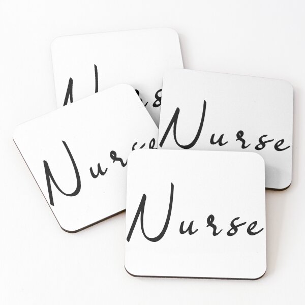Item preview, Nurse! Written in cursive Black - Customizable   designed and sold by Joe-s.