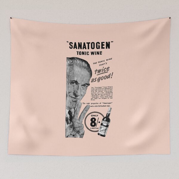 Item preview, SANATOGEN TONIC WINE - ADVERT designed and sold by ThrowbackAds.