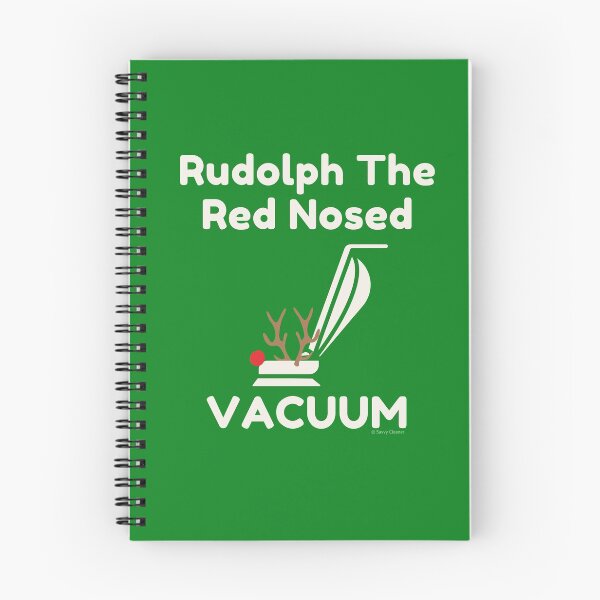 Item preview, Rudolph The Red-Nosed Vacuum, Cleaning Crew, Housekeeper Fun designed and sold by SavvyCleaner.