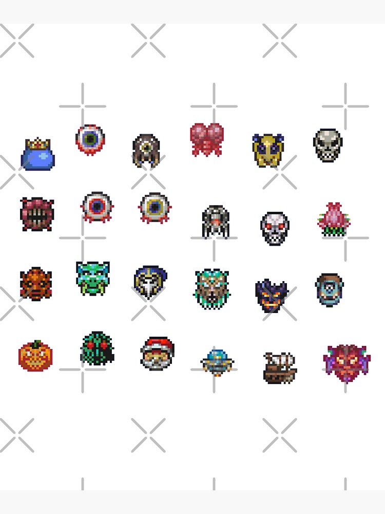 All Terraria bosses