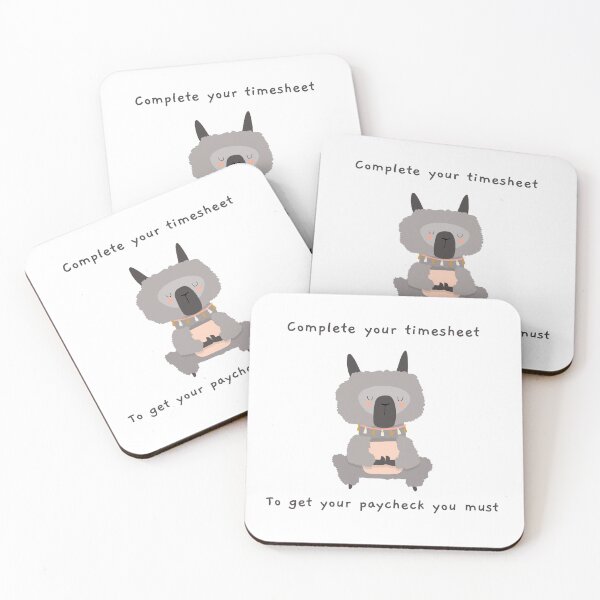 Item preview, Happy paycheck day - Llama designed and sold by 1errr.