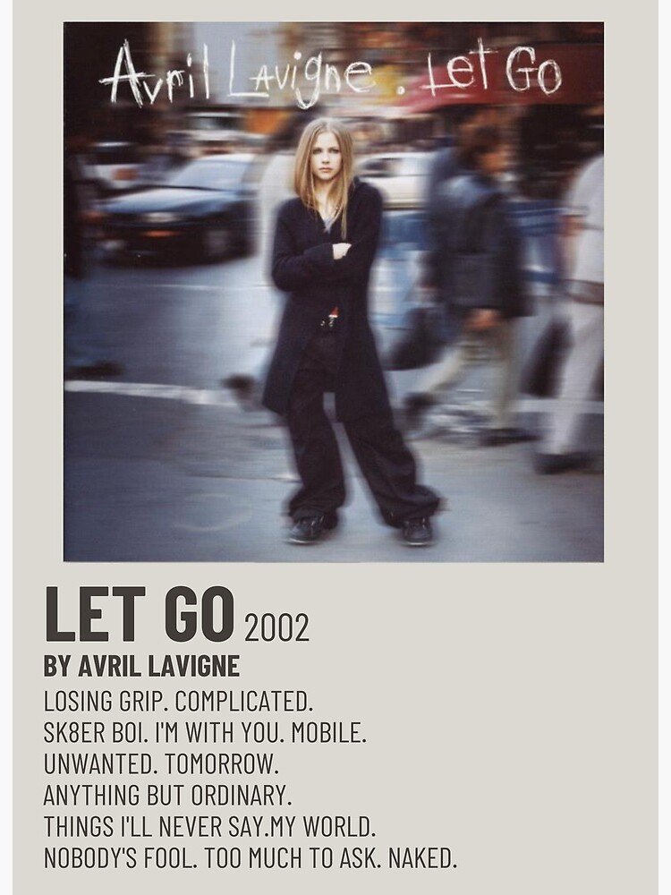 avril lavigne let go album covers