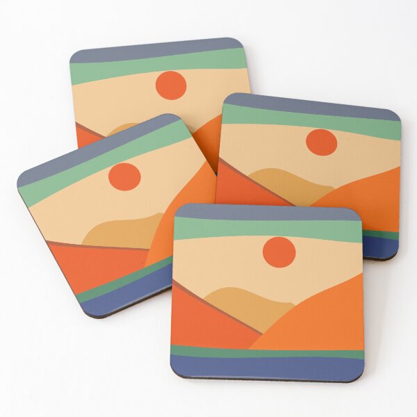 Item preview, Mountain landscape modern art designed and sold by hvasilevshop.