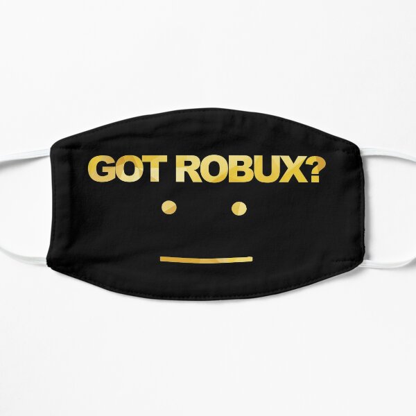 Robux Face Masks Redbubble - robux popular roblox faces