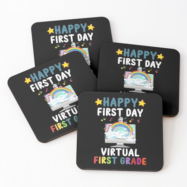 Item preview, Happy First Day Of Virtual 1st Grade designed and sold by yacine12353.