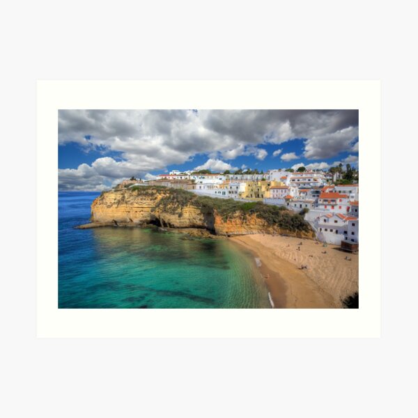 Carvoeiro Algarve Portugal Art Print