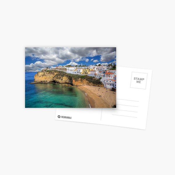Carvoeiro Algarve Portugal Postcard
