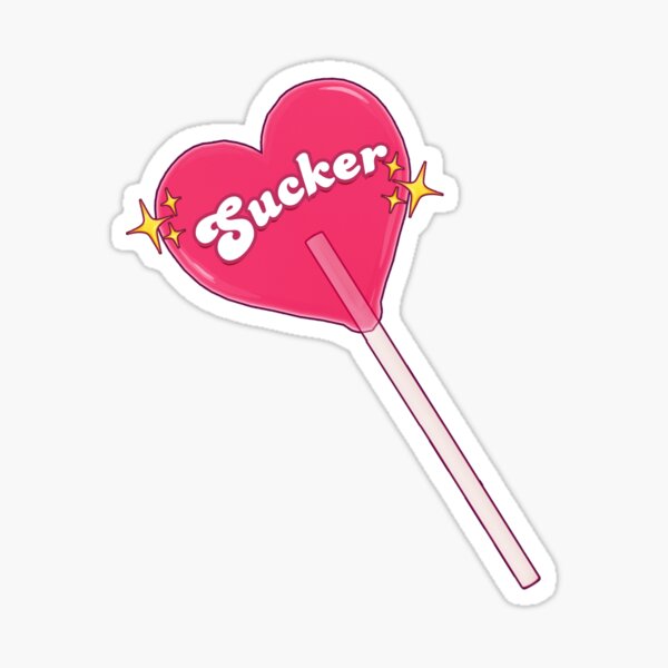 Lollipop Heart Stickers