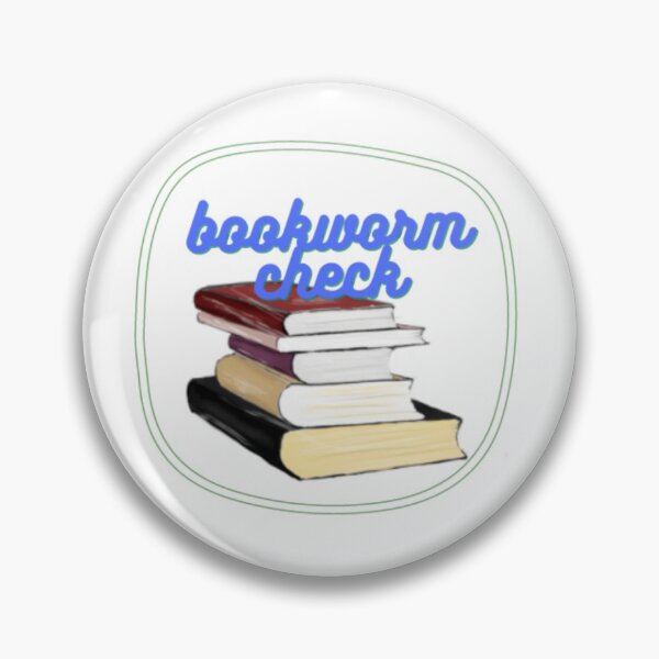 Item preview, bookworm check designed and sold by Iail Ioa.