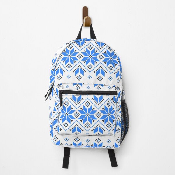 Item preview, Wellspring - Star Alatyr - Ethno Ukrainian Traditional Pattern - Slavic Symbol - Blue designed and sold by GrandTartaria.
