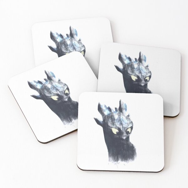 Item preview, Toothless - watercolors portrait designed and sold by Da-dam.