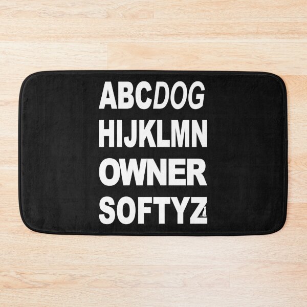 Item preview, ABC DOG SOFTY designed and sold by CareShare Design.