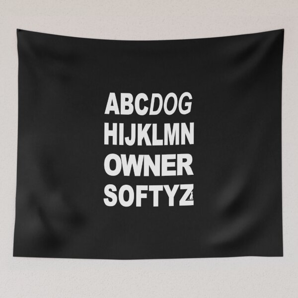 Item preview, ABC DOG SOFTY designed and sold by CareShare Design.