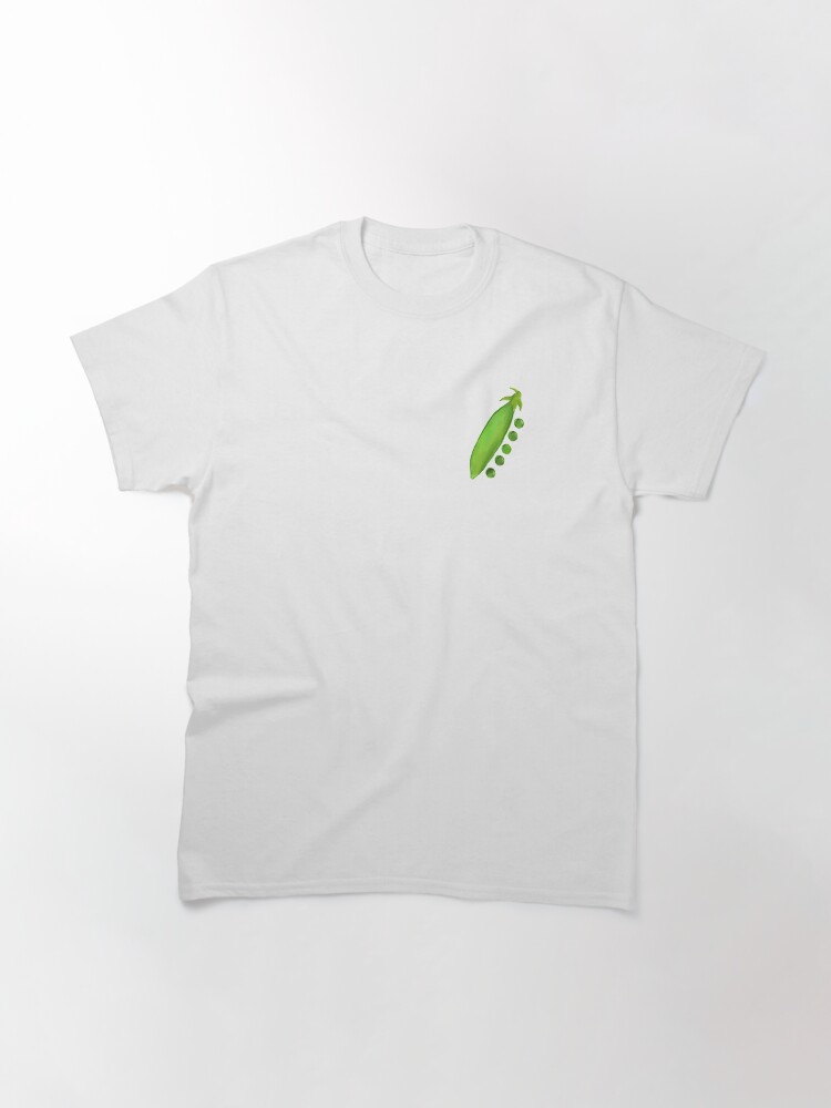 Thumbnail 3 of 7, Classic T-Shirt, Snow Peas designed and sold by ddanyen.