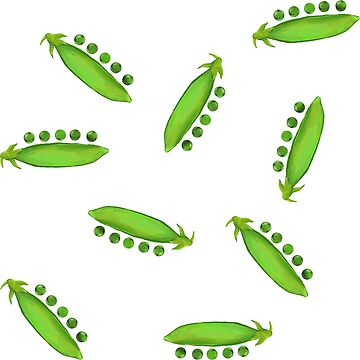 Artwork thumbnail, Snow Peas by ddanyen