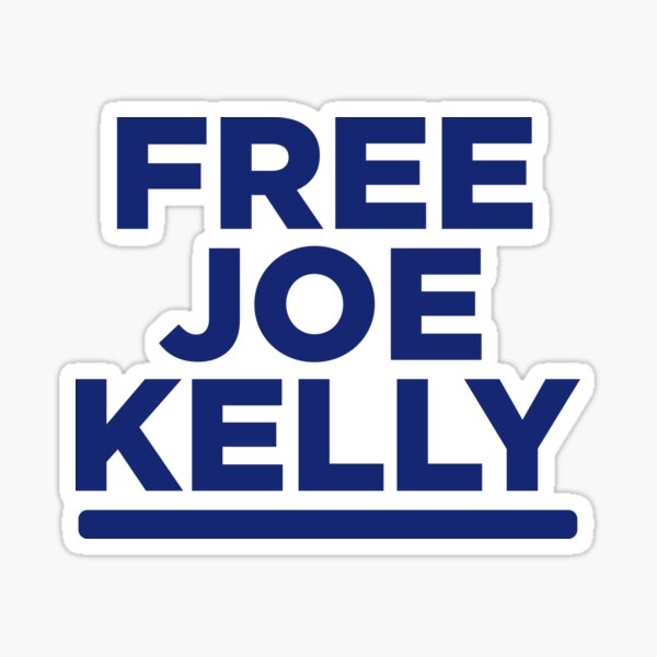 Joe Kelly pout  Sticker for Sale by steffhoney