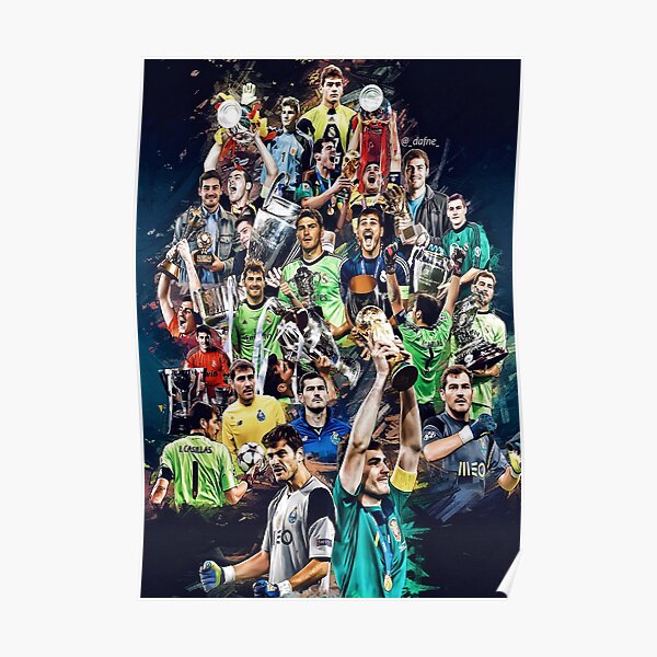 Iker Casillas (From Real Madrid to Porto) Poster