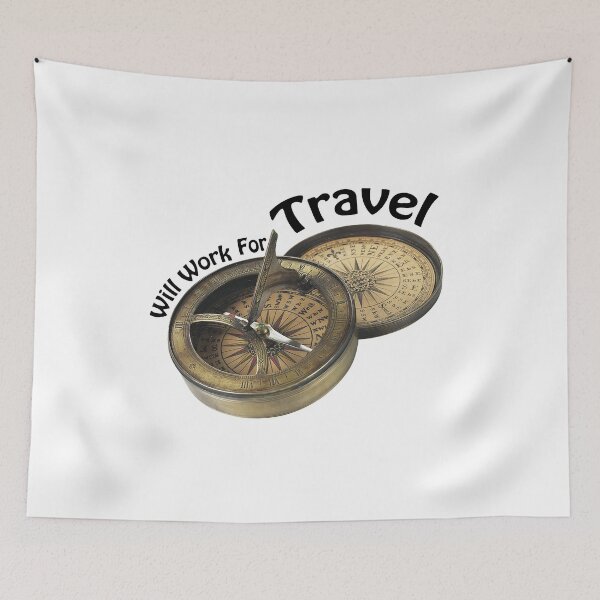 Item preview, Will Work For Travel Tshirt designed and sold by eufouria.