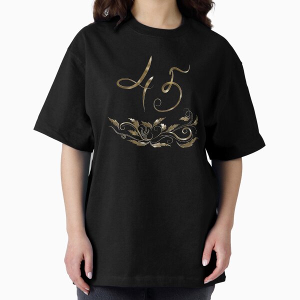 Item preview, 45th Birthday  GIFT Men Women  - Vintage t shirt Severel color designed and sold by Galina Kostyaeva.