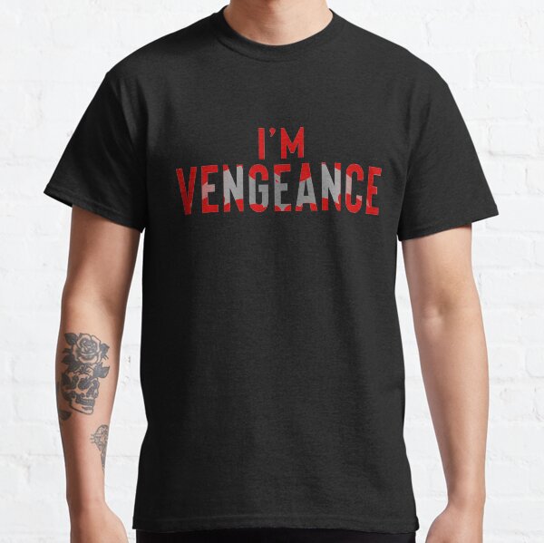 Je suis la conception de chauve-souris vengeance T-shirt classique