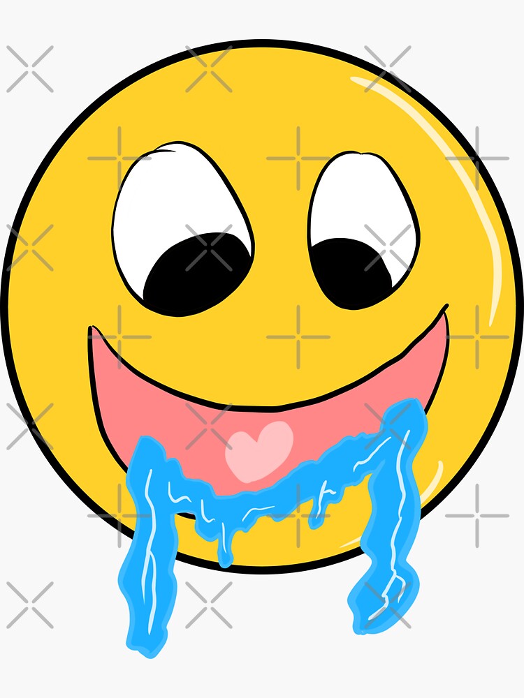 Emoji Scared Face 3.5 Decal 