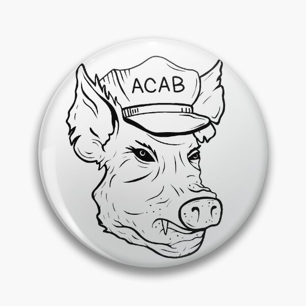 Item preview, ACAB Pig designed and sold by ValentinaHramov.