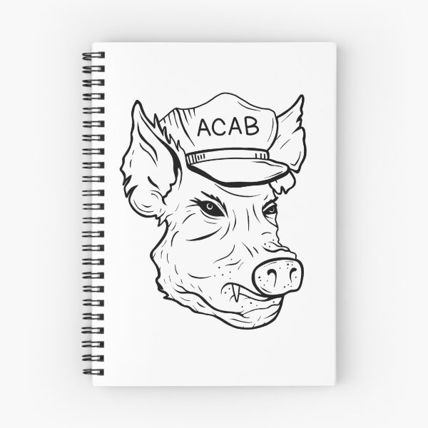 Item preview, ACAB Pig designed and sold by ValentinaHramov.