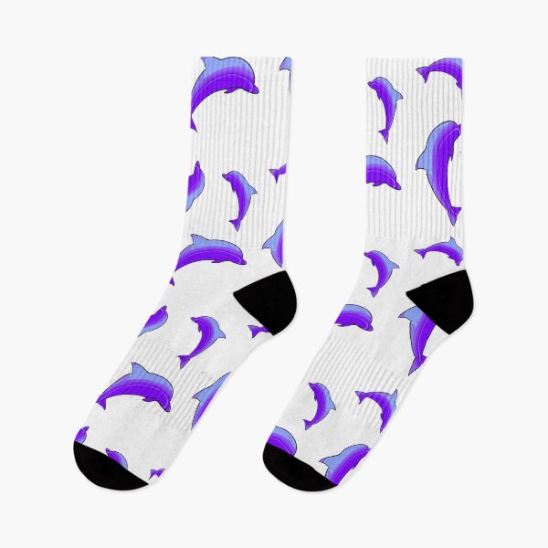 Item preview, Purple dolphins designed and sold by BV-creas.