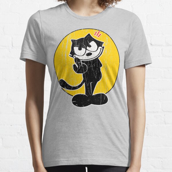 Felix The Cat Middle Finger Vintage  Essential T-Shirt
