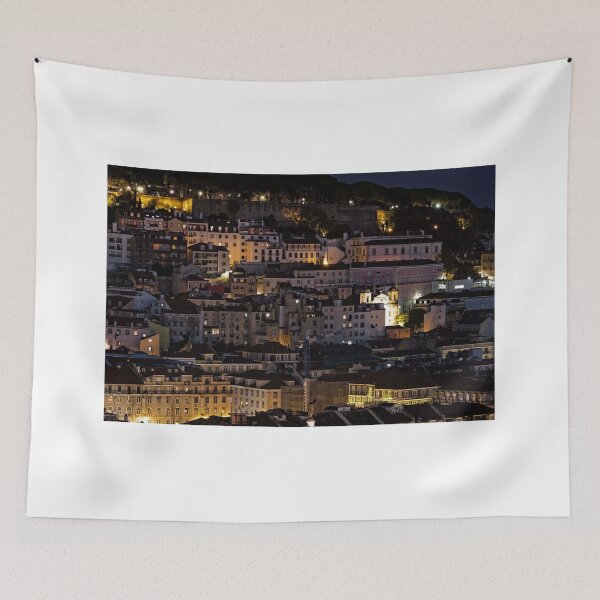 Item preview, Night Falling On Lisbon - 1 © designed and sold by © Hany G. Jadaa © Prince John Photography.