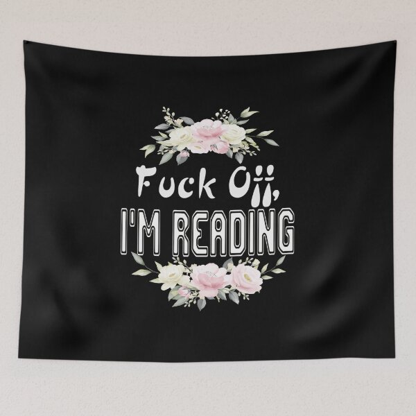 Artikelvorschau, F * ck Off Ich lese, lustiges Blumenhemd, Leseidee, Geschenk für Leser, Bücherwurmgeschenk, Buchclubgeschenk, Geschenk für Buchliebhaber entworfen und verkauft von Mode Tees.