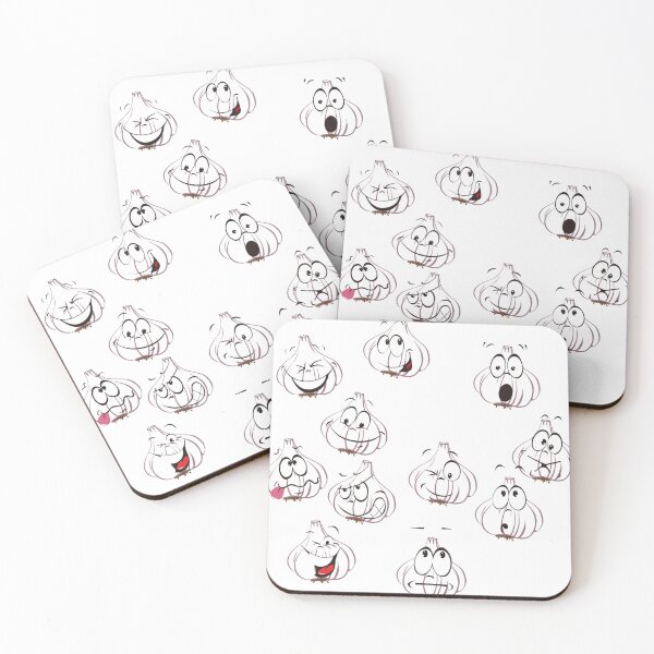 Item preview, Funny Garlic sticker pack designed and sold by Midhuna.