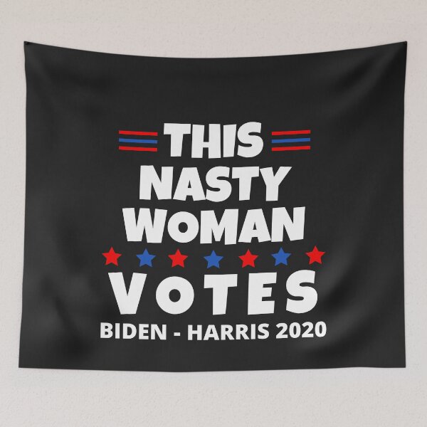 Item preview, Nasty Woman Vote Biben Harris For Women designed and sold by MohitJain1109.