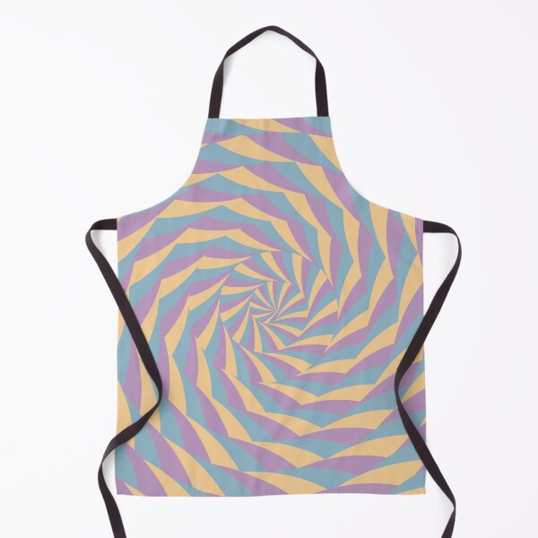 Item preview, Spiral Circles Pattern Pastels Purple Blue Yellow designed and sold by leomooncreates.