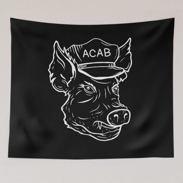 Item preview, ACAB Pig designed and sold by ValentinaHramov.