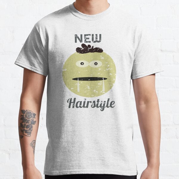 New Hairstyle-Camiseta-Para gente divertida / Regalo Camiseta clásica